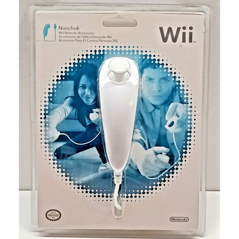 🔥New Sealed🔥 Authentic Original Nintendo Wii Remote Nunchuck Controller OEM